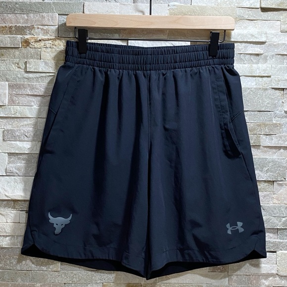 Under Armour Other - Under Armour Project Rock Woven Shorts Black S